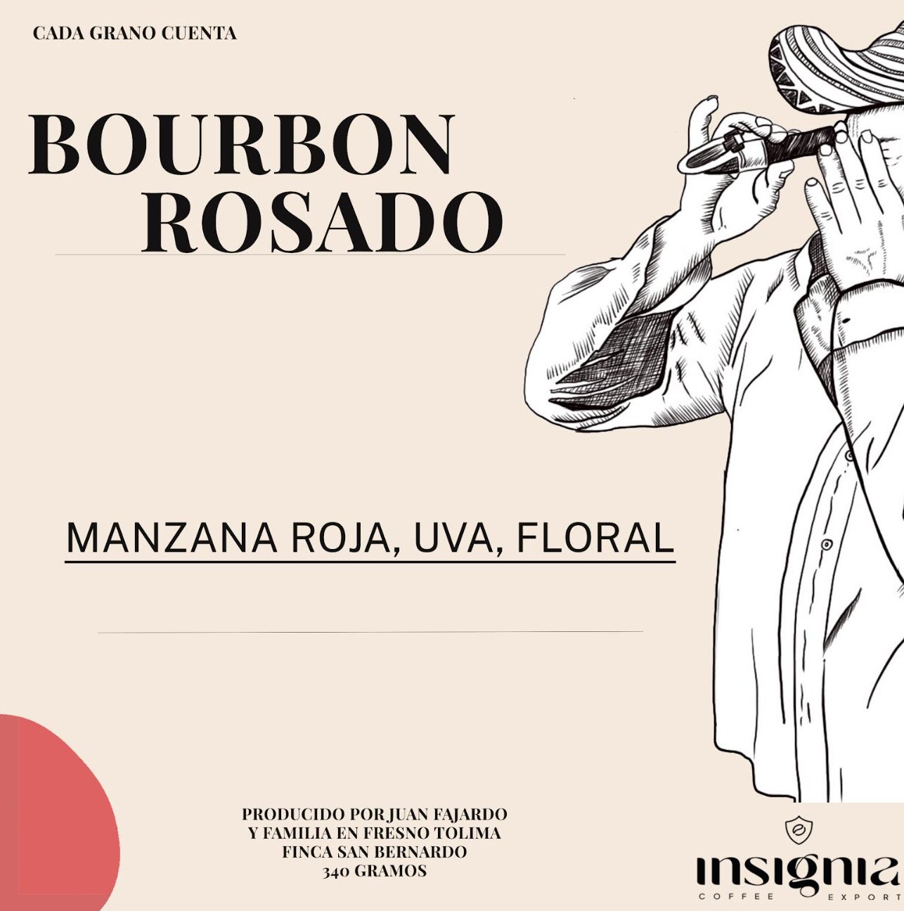 Bourbon Rosado Juan Fajardo